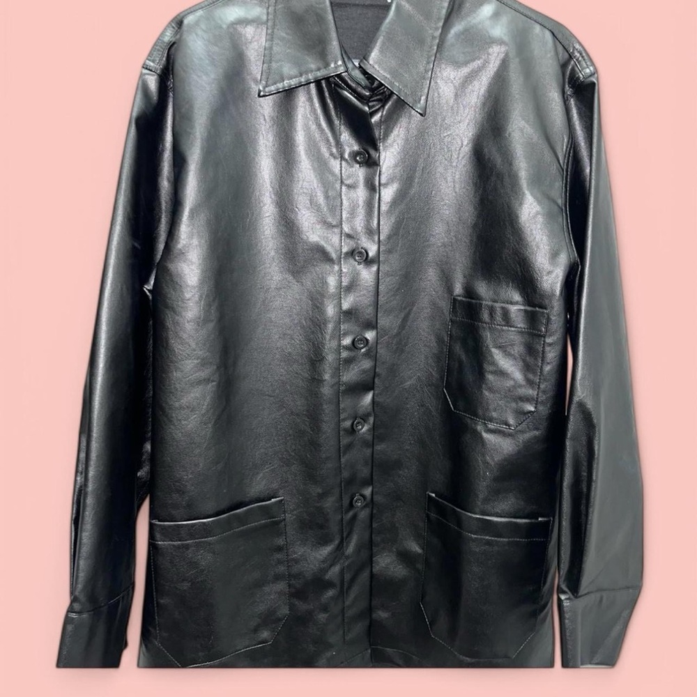 Cider NWOT Black Leather Jacket